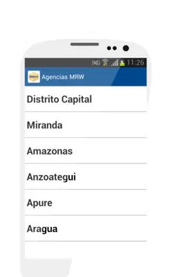 Agencias MRW android App screenshot 3